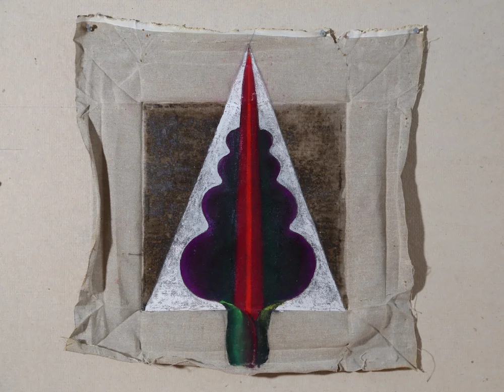 Amorphophallic Yantra, gouache on linen canvas, 2016.jpg