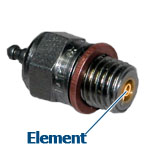 image asset gloeiplugs voor een nitro motor
