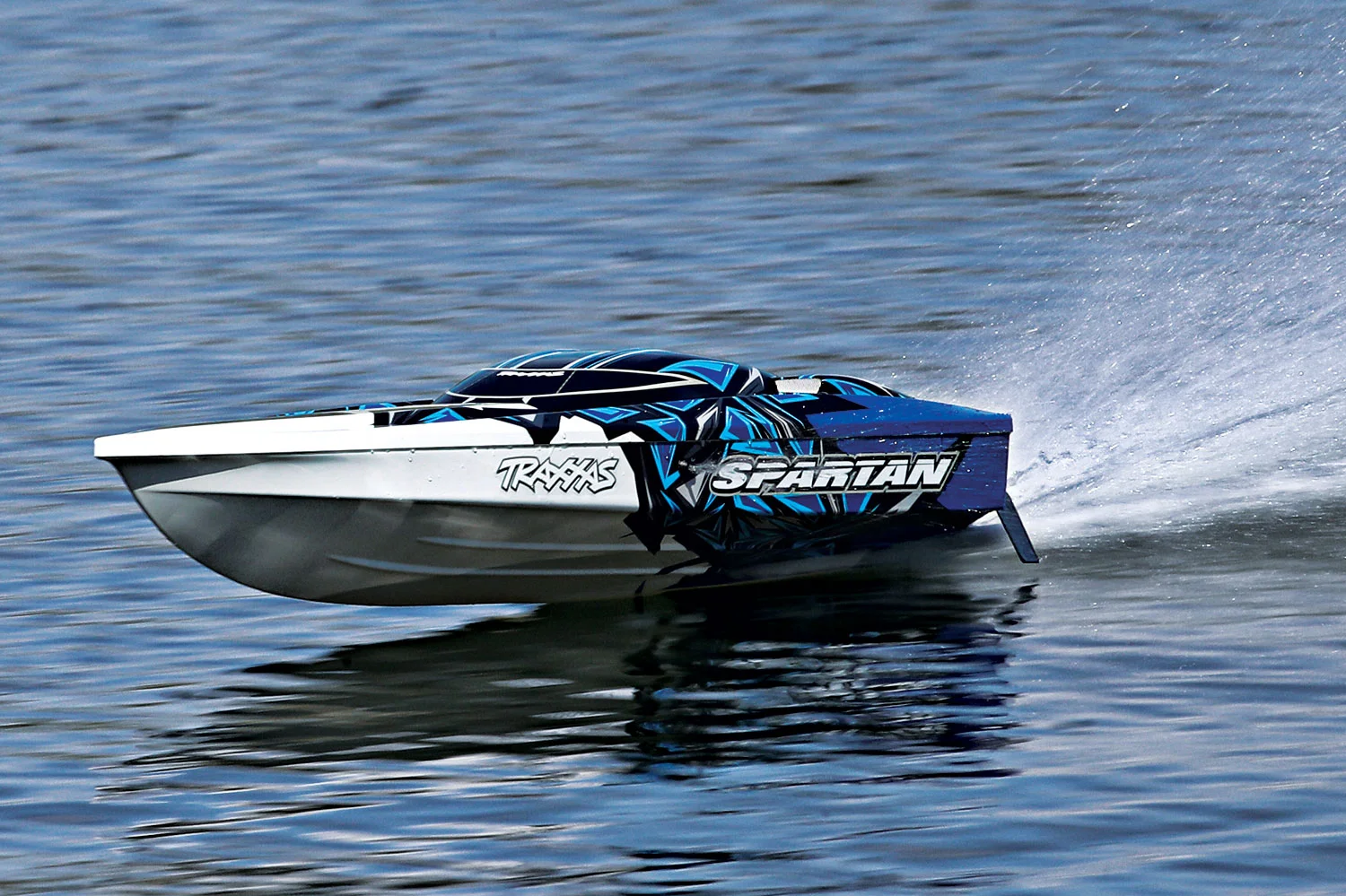 Traxxas’ Spartan is one of only three boats Traxxas makes.