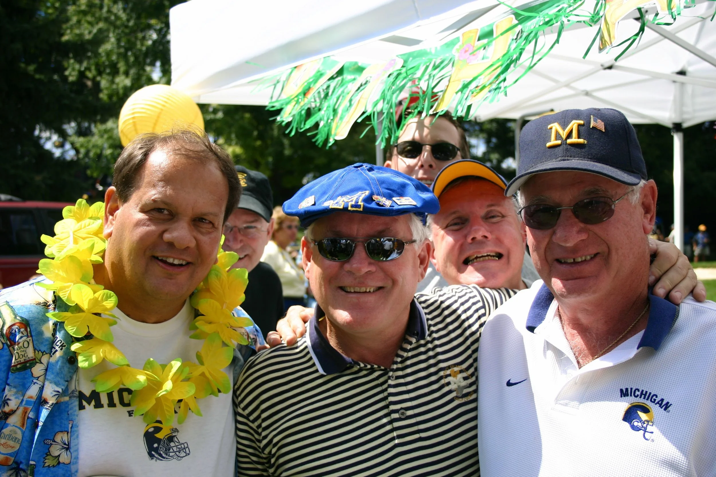 September 3, 2005: A Luau tailgate before Michigan thrashes Northern Illinois 33-17. More pictures and a recap here.