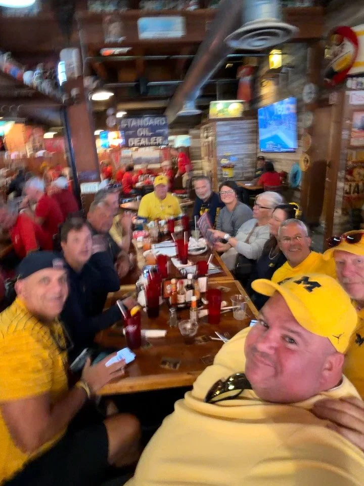 Somewhere in Middle America 

#omaha #umtailgate #goblue #nebraska #tailgate #beatthehuskers