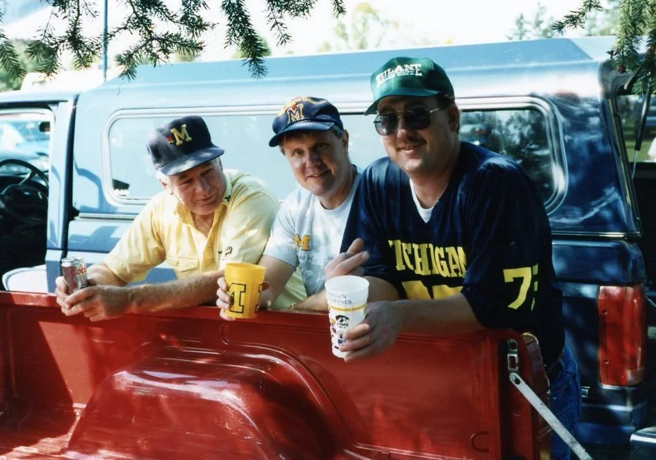 Elder statesman.  UMTailgate Hall of Famer.  Legend.  We learned yesterday that our wonderful friend John Dogan has passed away at 92 years young.  He and his wife Sue graced the tailgate with their presence from the very beginning.  He will be misse