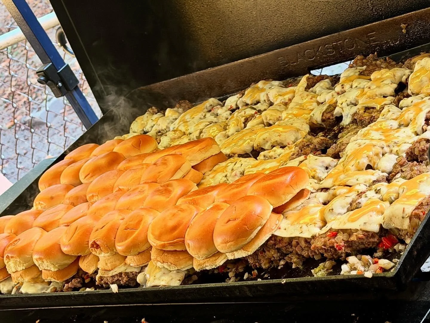 We welcomed Wisconsin and quite possibly the largest noon tailgate turnout at the @umtailgatehouse in our history.  Lots of old friends made the trip, copious amounts of Jeff&rsquo;s patented root beer was imbibed, and an array of German delights wer