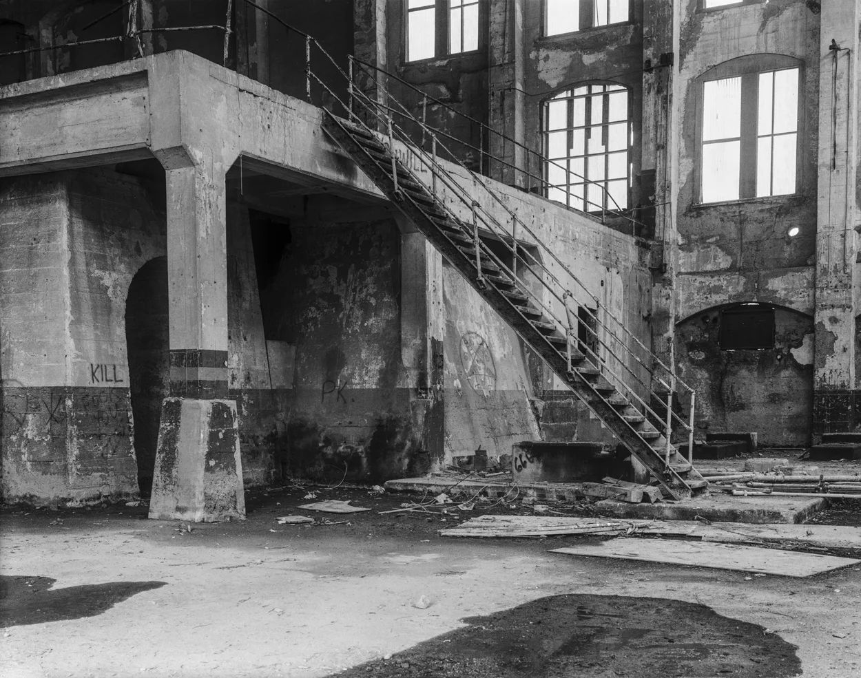 Atlas Cement Factory Interior, Greenport, New York