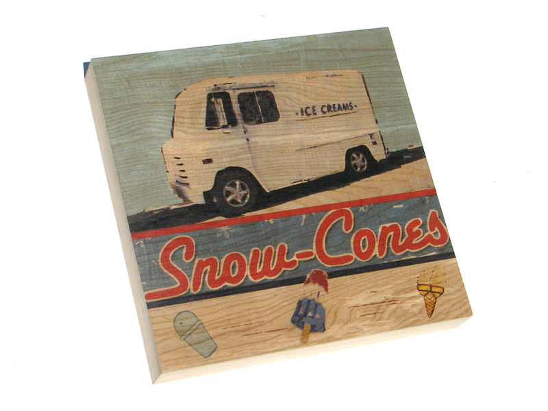 Snow Cones Birch print