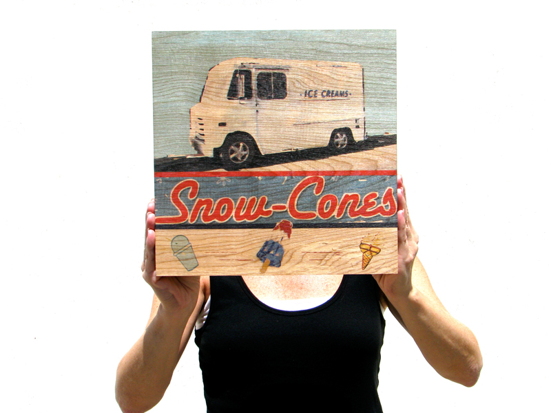 Snow Cones Birch print