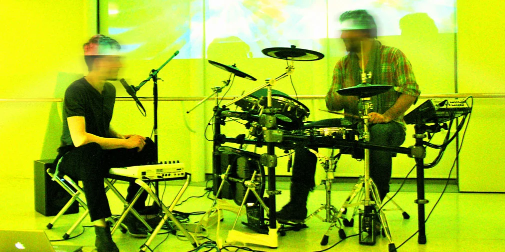 Bureau V performing live at the Guggenheim