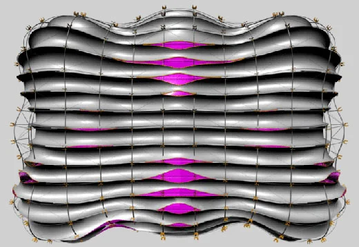 Building Opacity and Reflection into a Facade