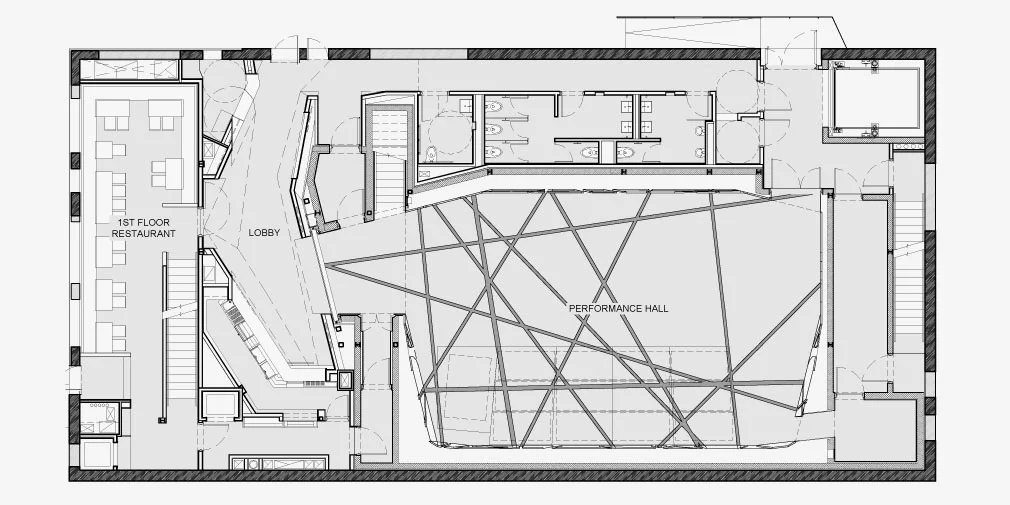 Original Music Workshop » Ground Floor Plan
