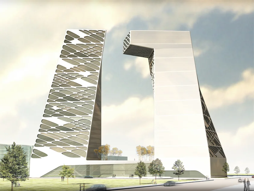 Budapest Bank Tower » Double Tower