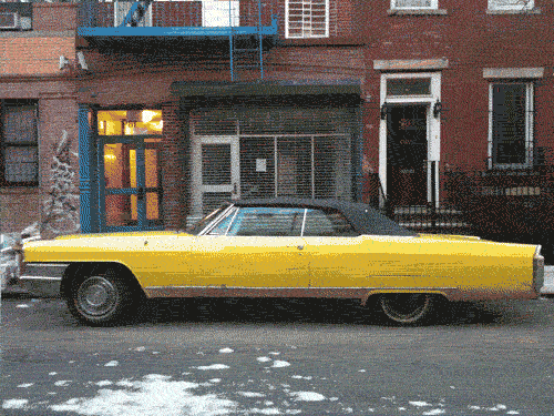 Brooklyn Cars Animated Gif