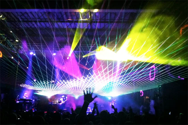 Camp Bisco Laser Show