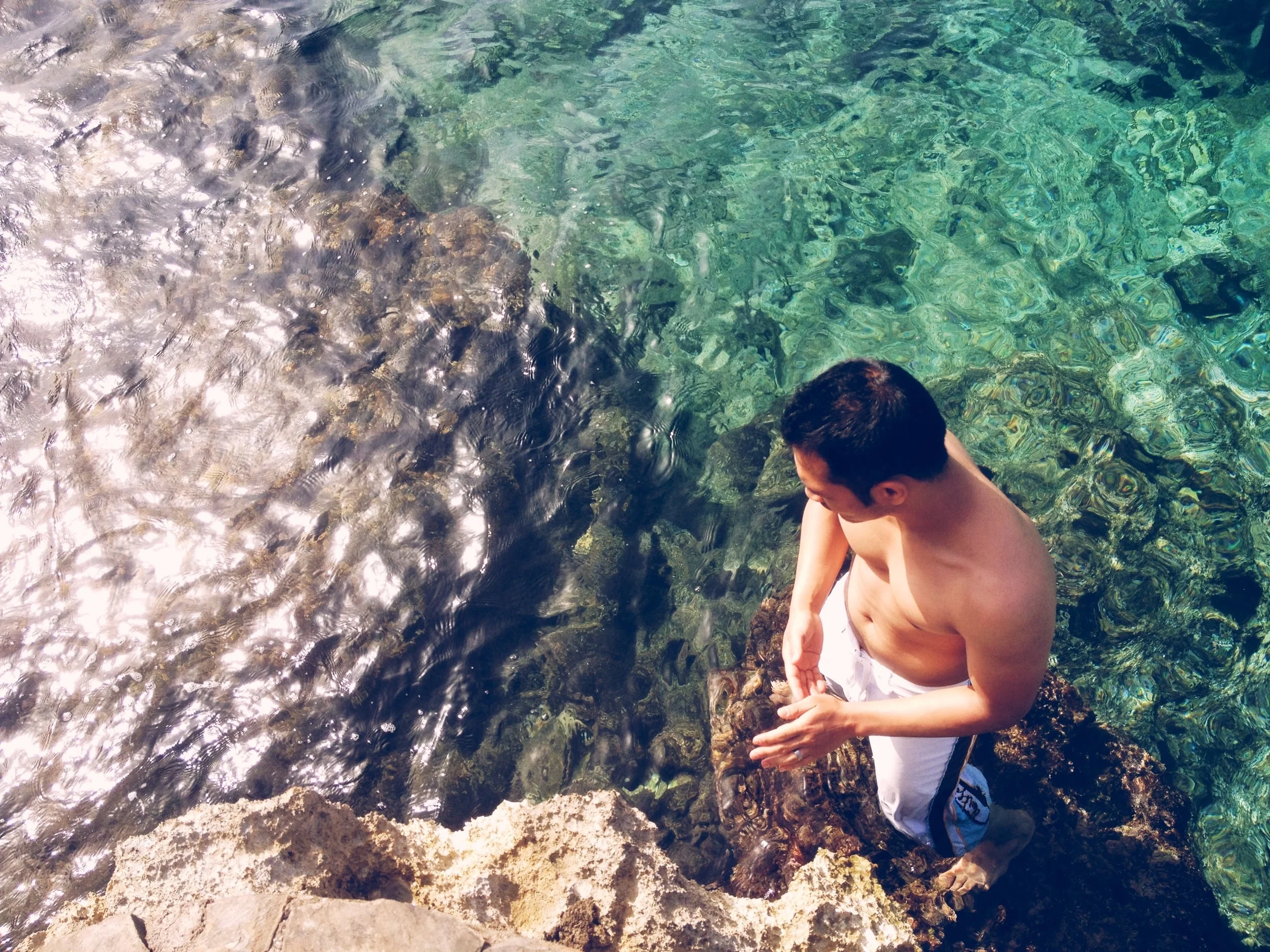 Give me swimmies or give me death. Literally. #cantswim #missingoutonthemediterranean #dontjudgeme