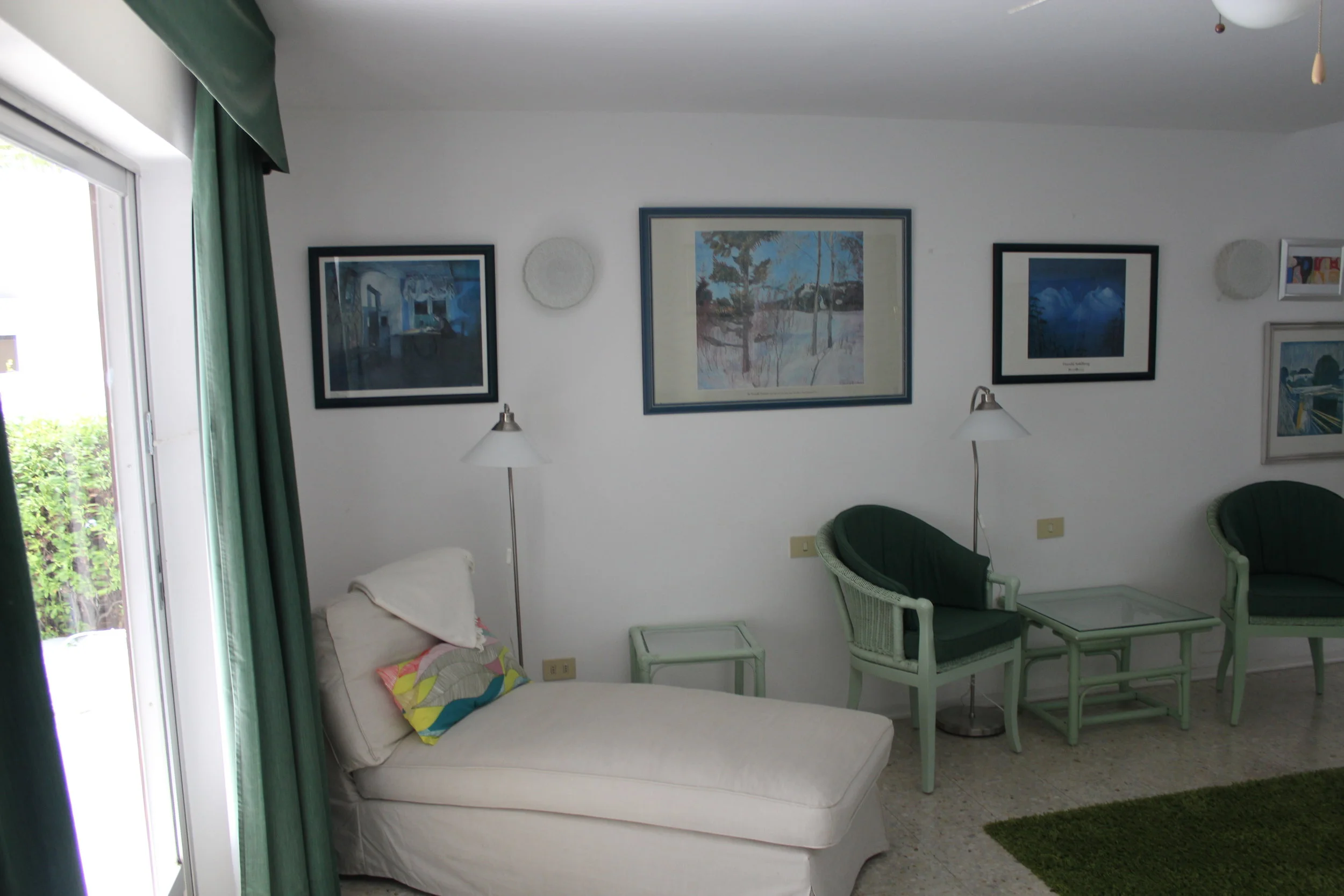 Master-bedroom med sjeselong