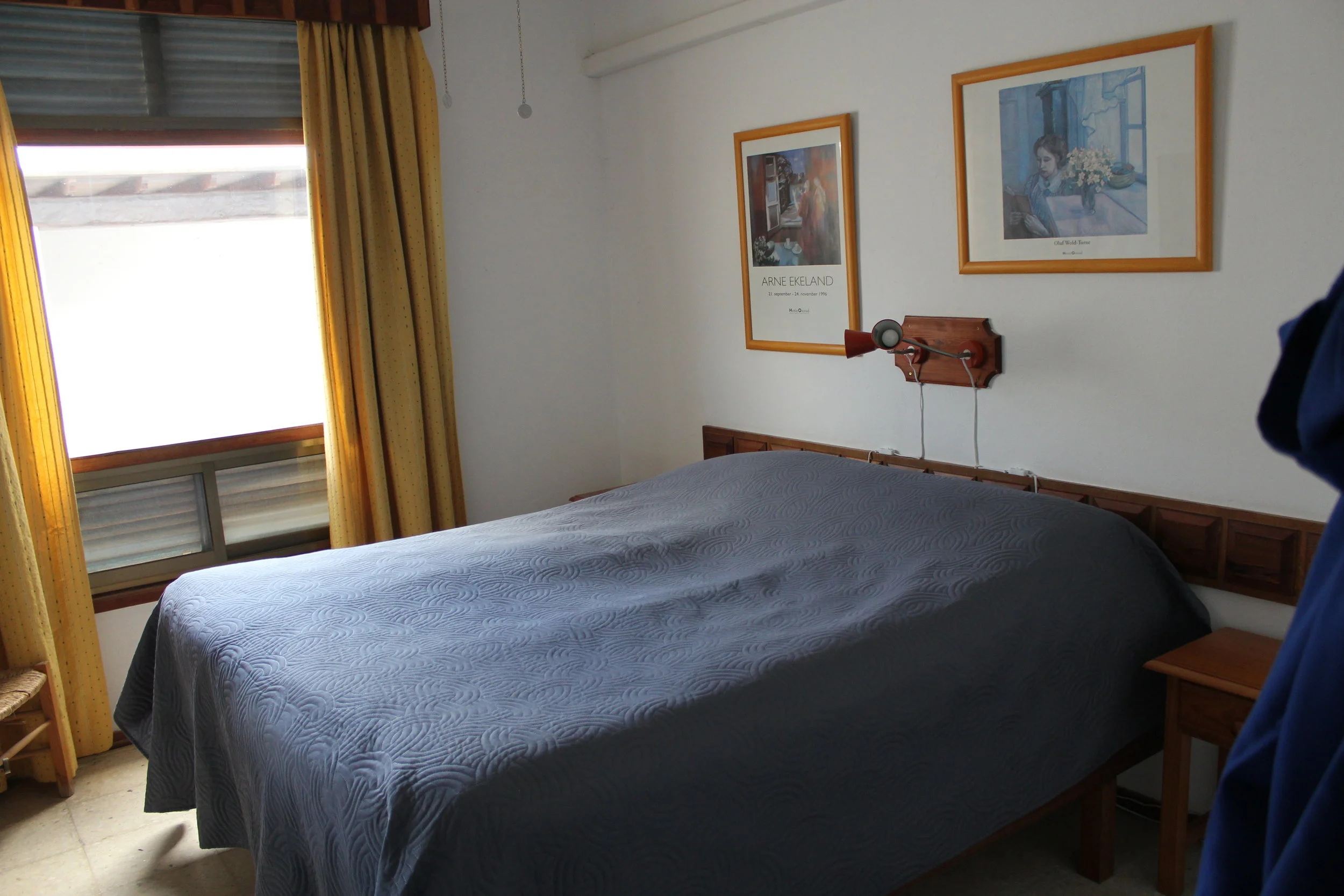 Soverom 3 - med utsikt til indre patio