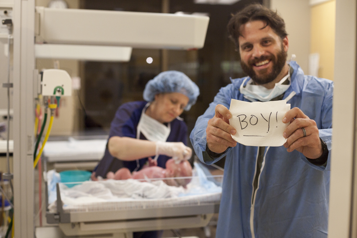 It's a boy!