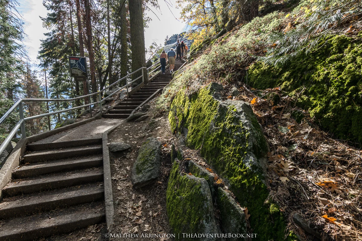 Ascending Moro Rock - Nikon D7100, Tokina 12-24