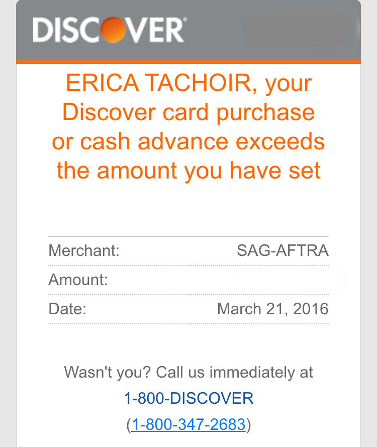 Don't worry, credit card, that was just me joining the union. No big deal.