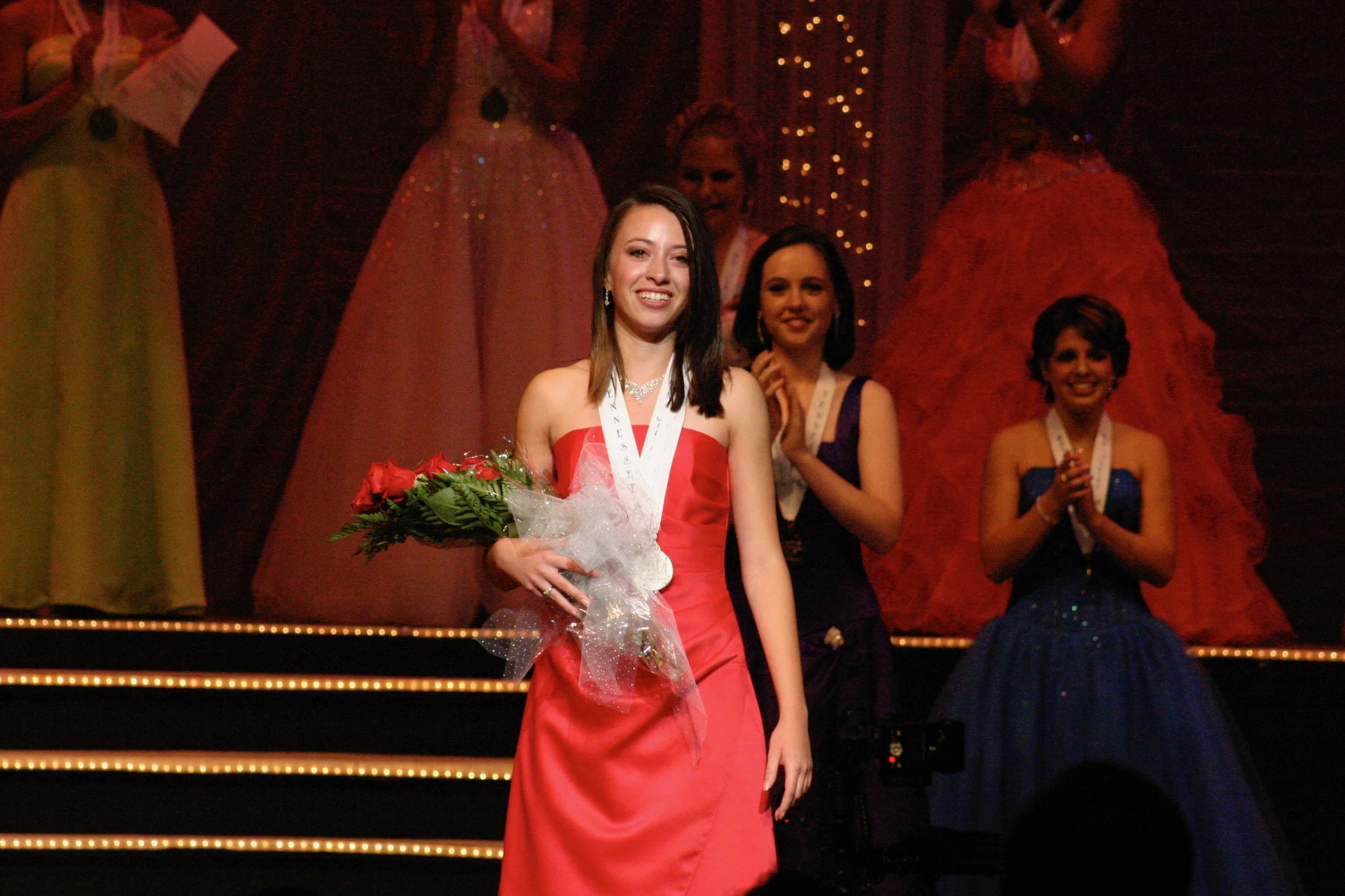 Okay, yes, I did cry when I won my state program. You have to cry. That's part of it.