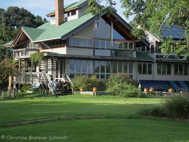 The Sansone Solar House. Quite an amazing house.