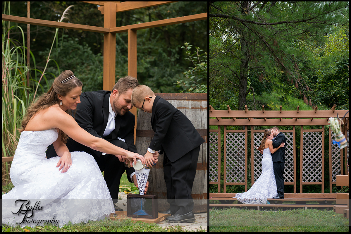 010_Bolla_Photography-outdoor-wedding-fall-ceremony-bride-groom-son-sand-trees-first_kiss-Mills_Apple_Farm-Marine-Collinsville-Caseyville-Carlton.jpg