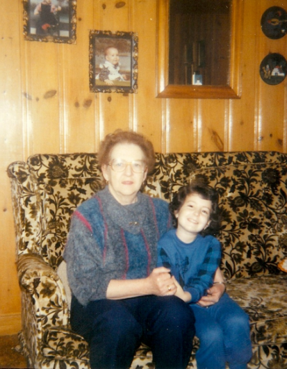 Moi et ma grand-maman d'amour