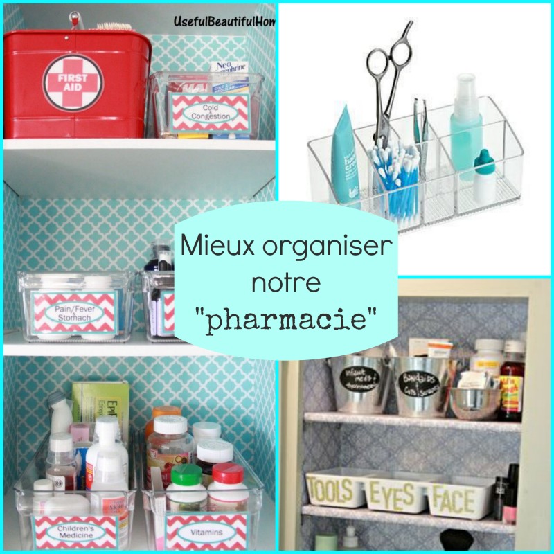 Ma pharmacie d'enfer - Atelier Cocotte Jolie  Rangement médicaments,  Organisation, Organisation de la maison