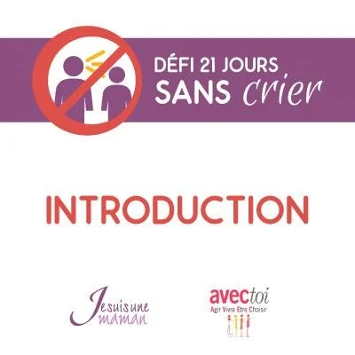 #Défi21jours sans crier : Introduction