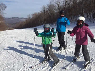 Une magnifique journée au mont Orford
