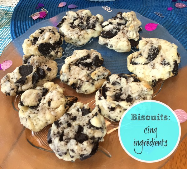 Biscuits Cinq Ingredients Oreo Et Fromage A La Creme Je Suis Une Maman