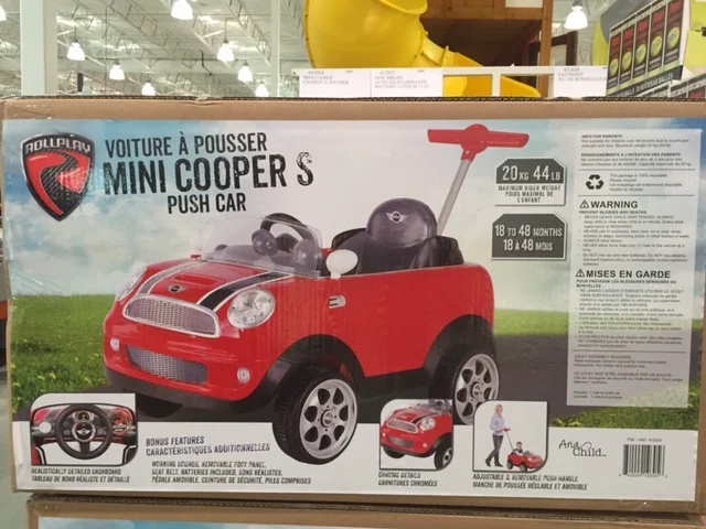 mini cooper toy car costco