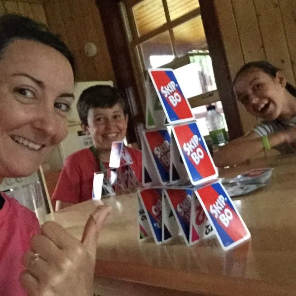 Du plaisir avec les enfants en Gaspésie.