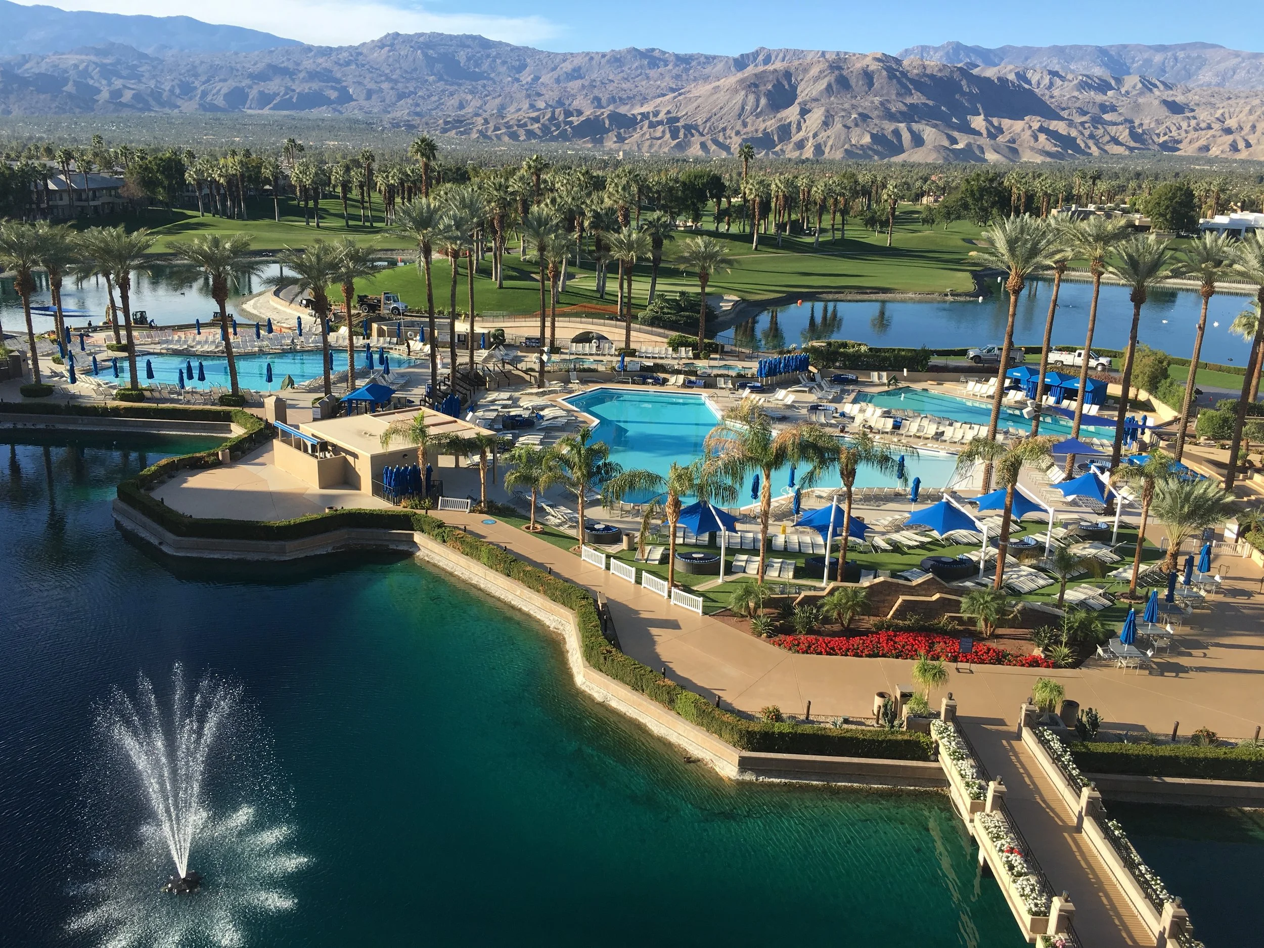 Crédit photo : Jaime DamakLa vue de notre chambre au JW Marriott.