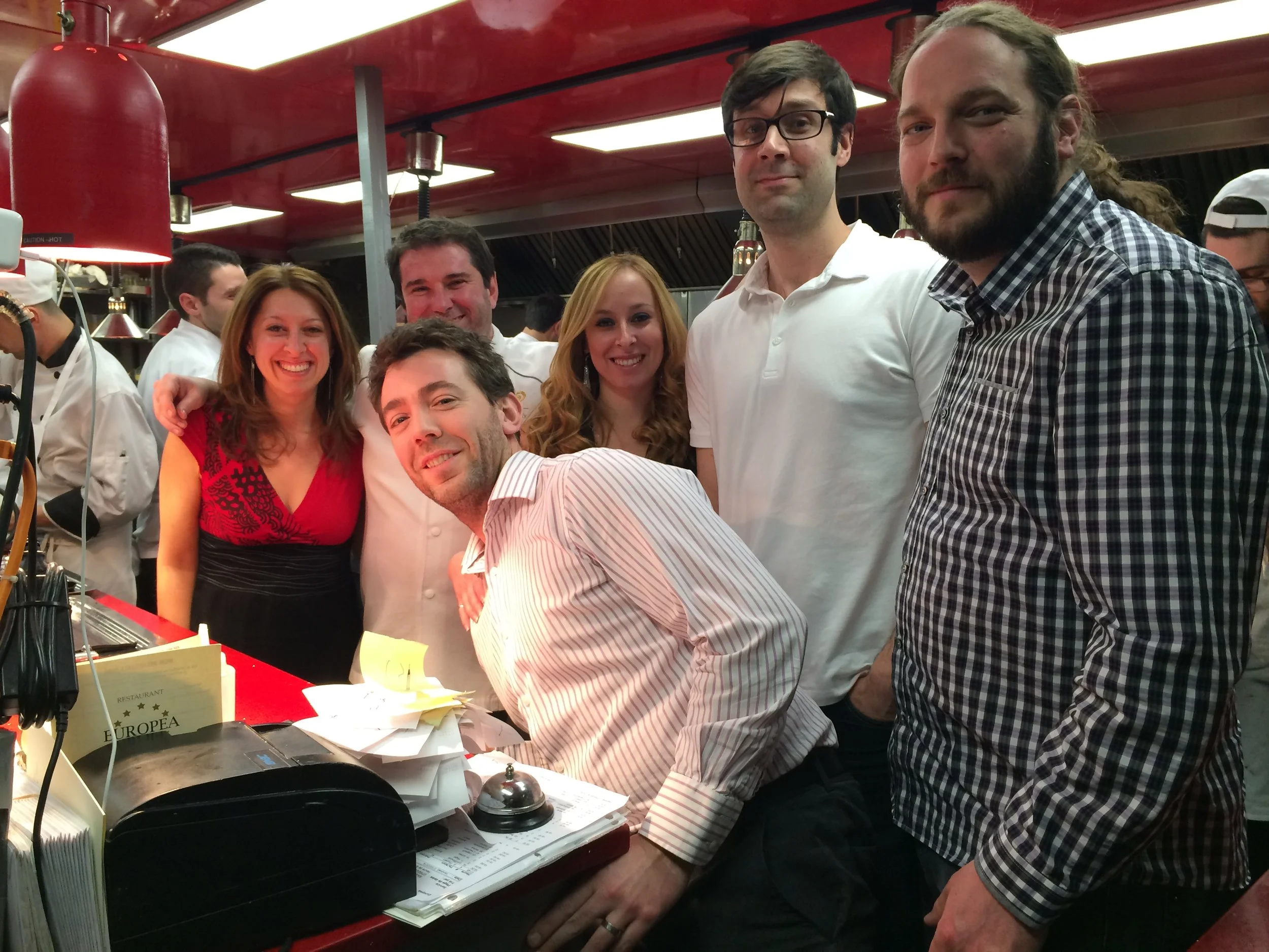 Crédit photo : Isabelle George qui a visité les « coulisses » du restaurant Europea