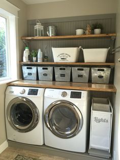 DIY - des rangements pour machine à laver - Stéphanie bricole