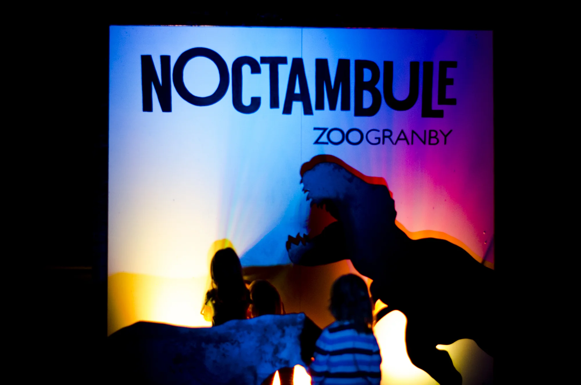 Le Noctambule : le nouveau parcours interactif en soirée du Zoo de Granby Photos : Catherine Galarneau
