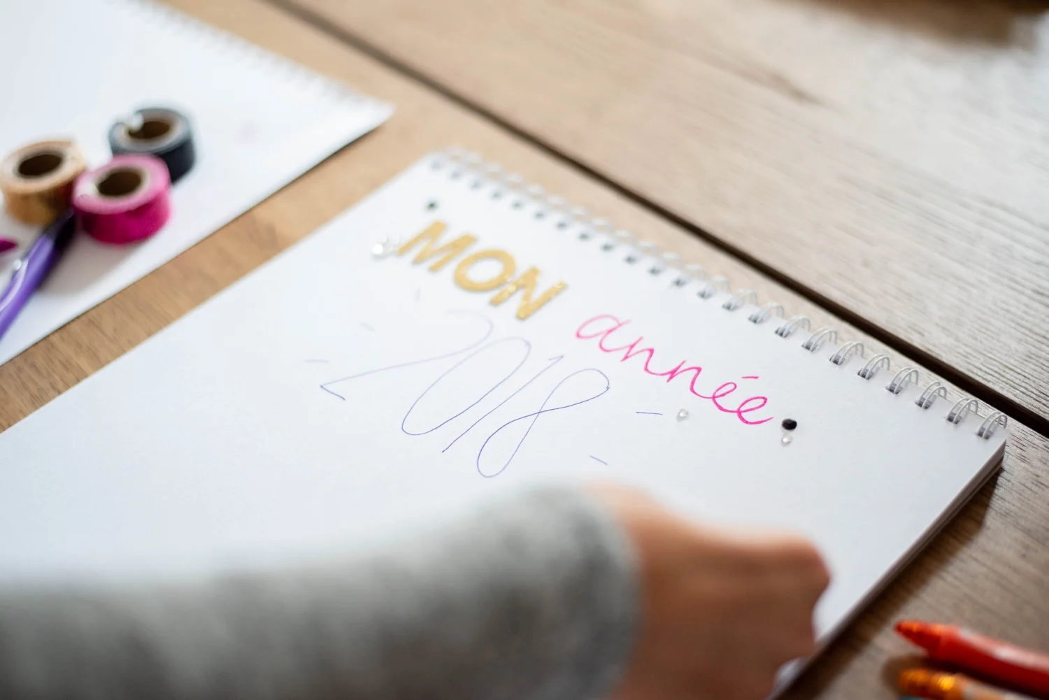 Vision Board-ado-visualisation-objectifs-BIC-arts-Jaime Damalk-Je suis une maman