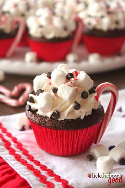 Cupcakes décoration de Noël Recette
