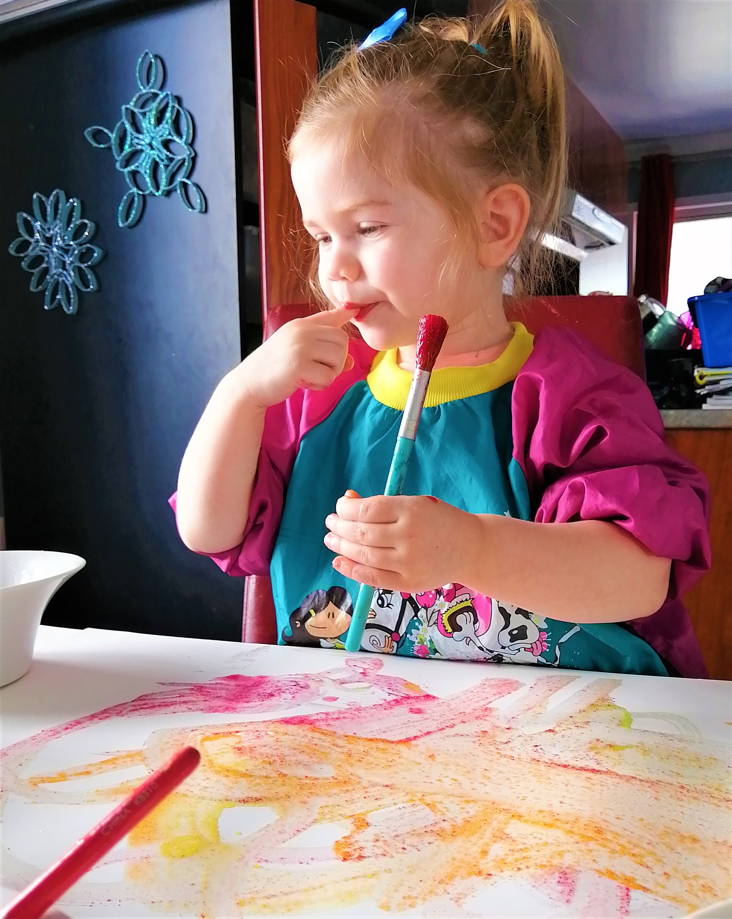 Peinture de jello — Je suis une maman  Blogue pour les femmes et les  familles