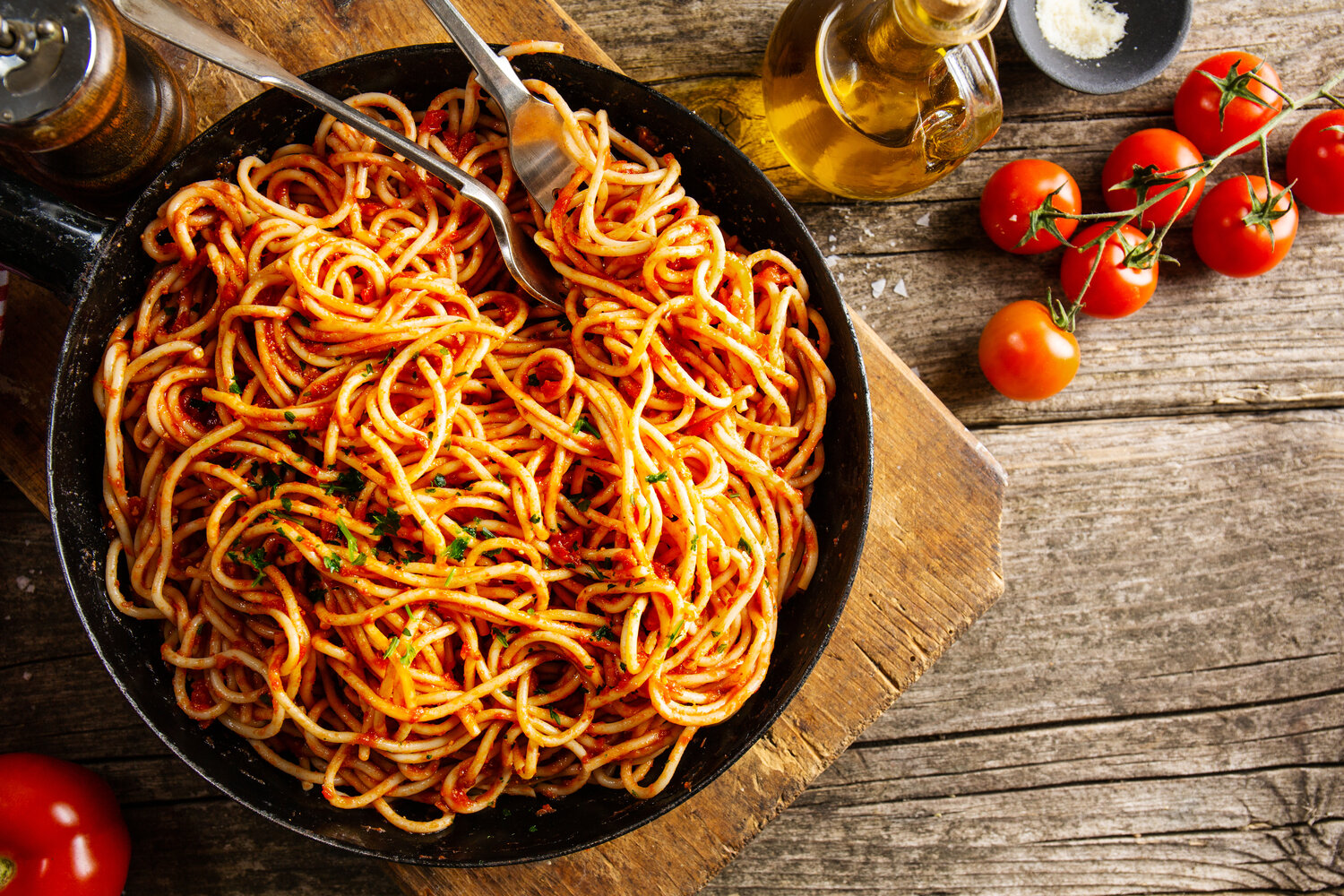 Recette Spaghettis aux légumes rapides (facile)