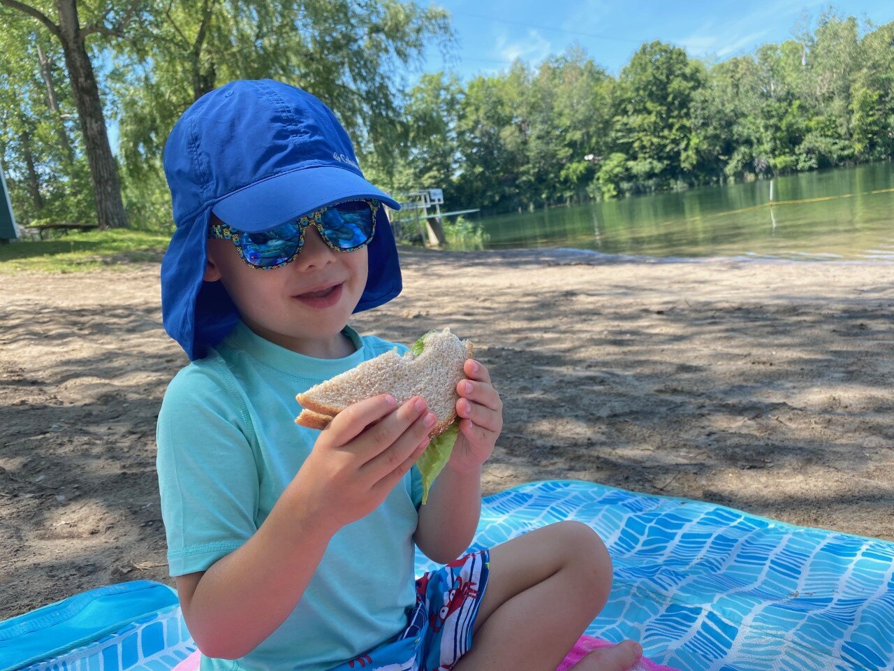 Encore sur le bord de l’eau, un classique!