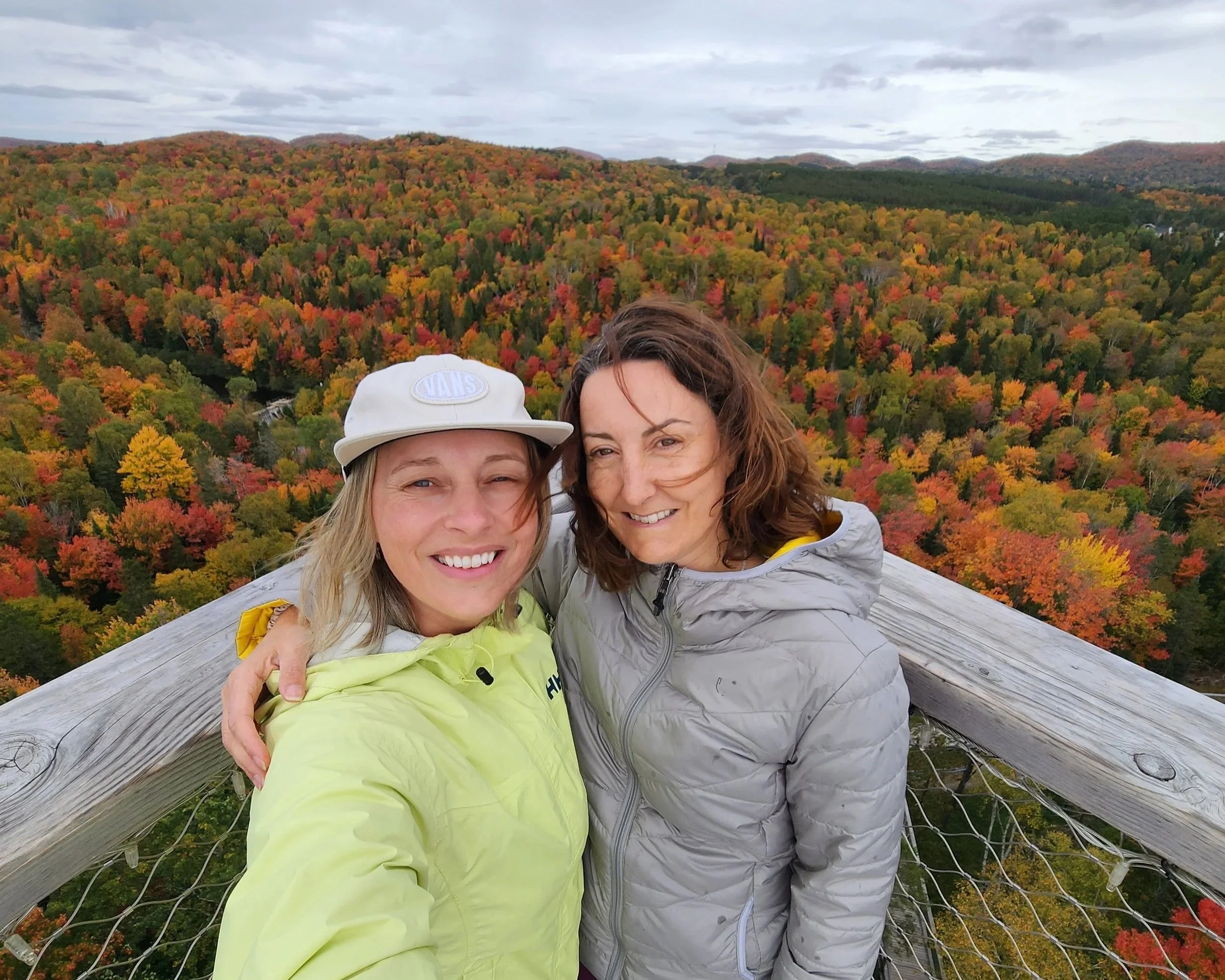 Momcation automnale : 24 heures entre filles dans les Laurentides (voyage de filles)