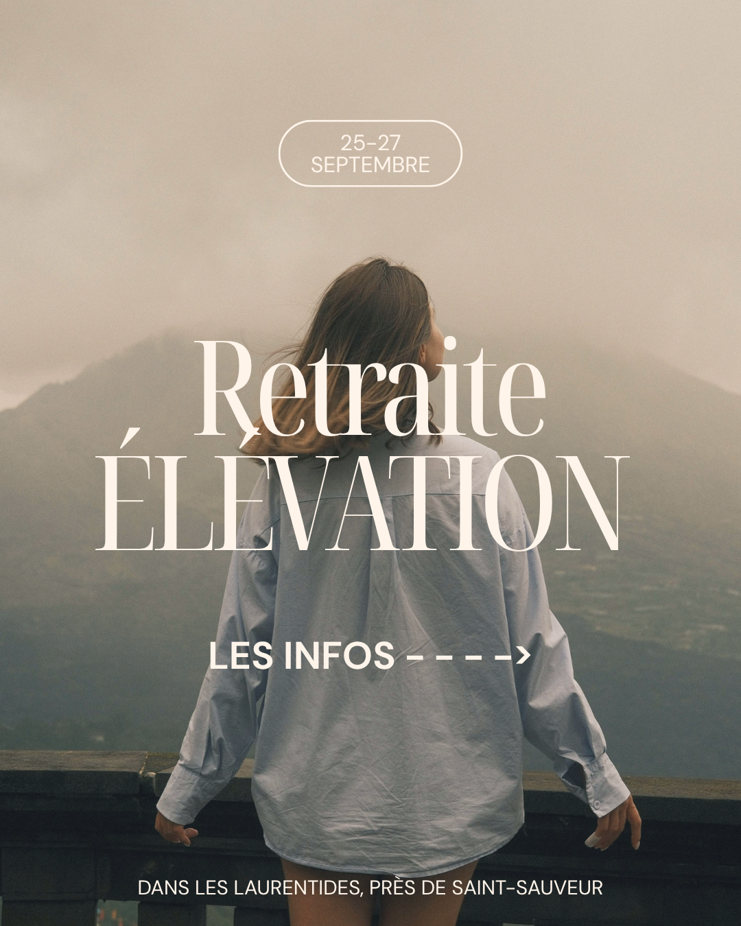 Retraite Élévation - chambre queen en duo