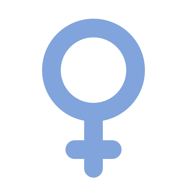 Icône symbole féminin (Vénus)