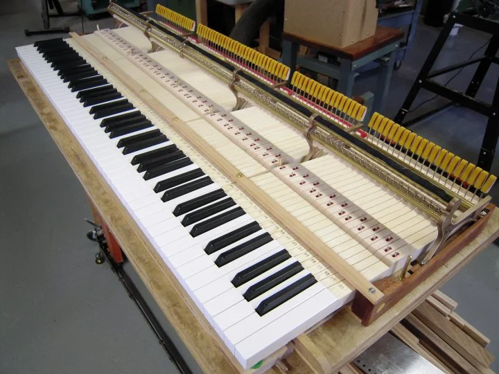 New Steinway A Keyset with new Tokiwa Backchecks