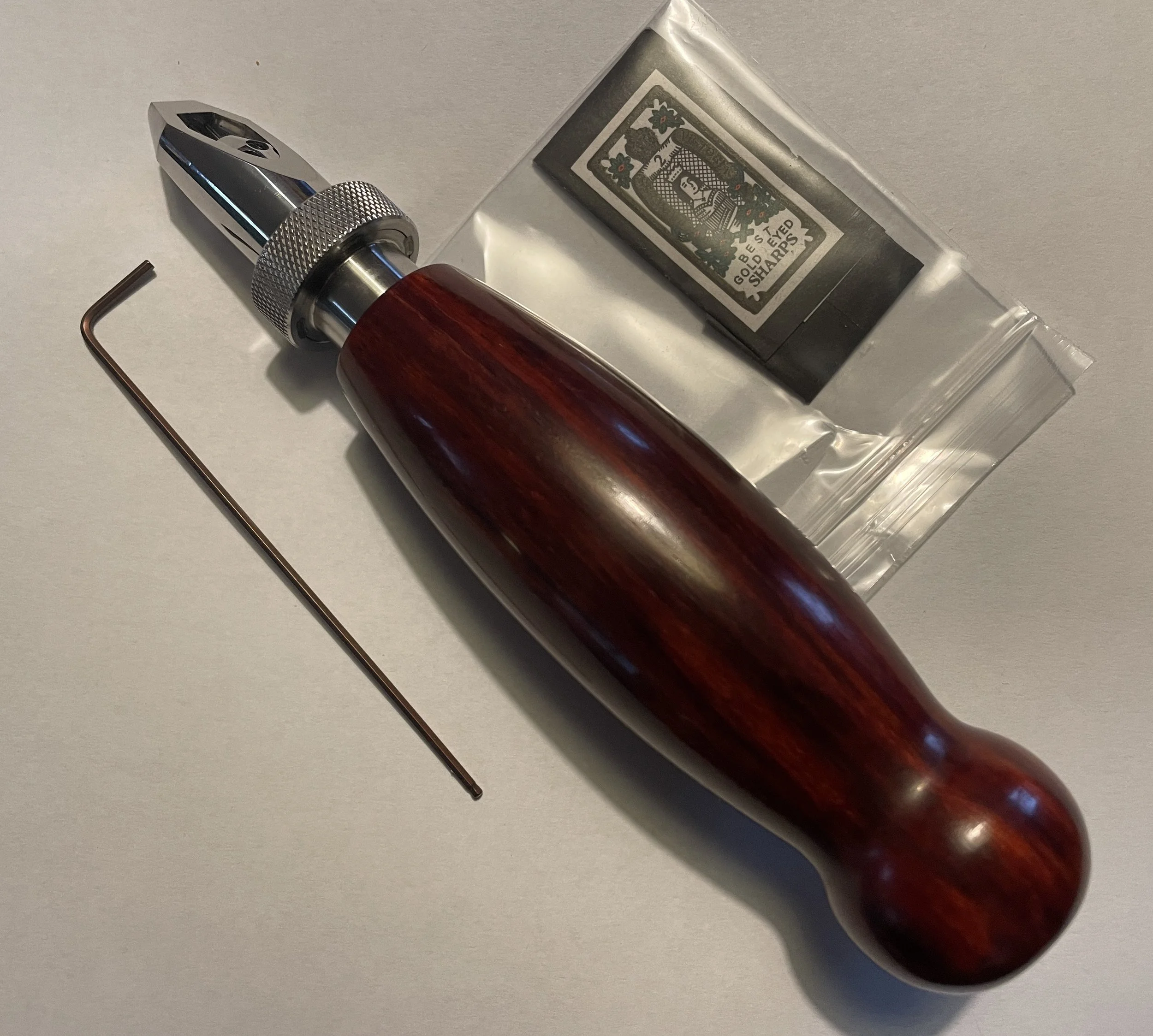 Adjustible Needle Depth Voicing Tool