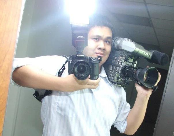Yours truly covering stills and motion on the same assignment for the PR/Media department.