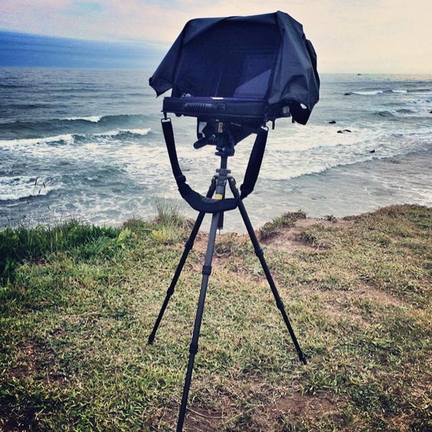 Digital Tech-ing somewhere along the Montauk beach line, by @danwangphoto on instagram.