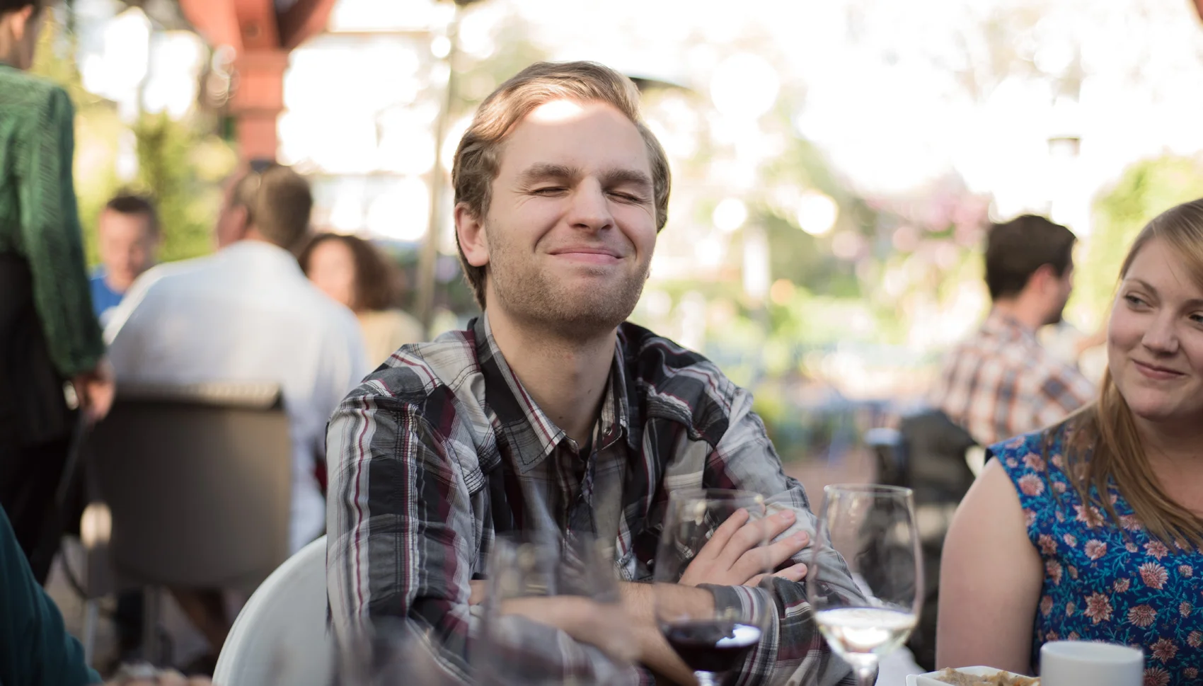 Loving the spotlight