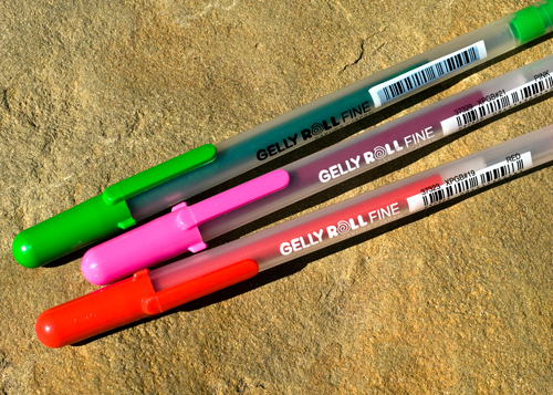 Gelly Roll fine.